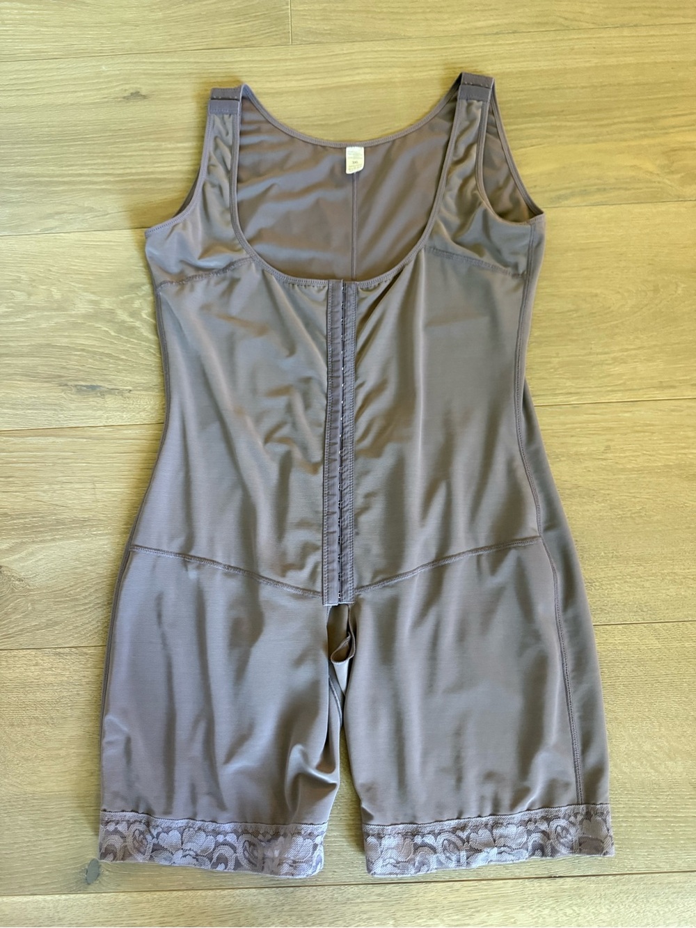 NWOT Full-Body Colombian Faja Shapewear Bodysuit in Taupe